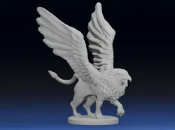 Griffin Statue Figure