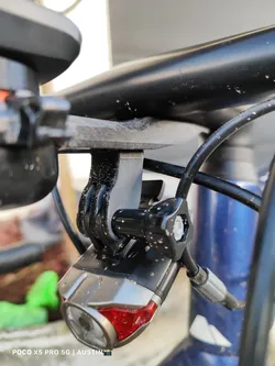 Hidemybell GoPro/light mount for GPS holder