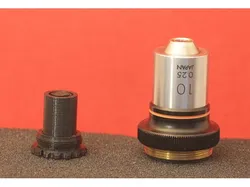 Microscope funnel stops customizable