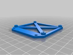 Pi Plate (simple raspberry pi 4 mount)