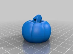 Pumpkin Keychain