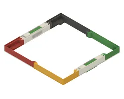 Qidi Plus4 glass frame, PLUS4 Ventilationsleiste