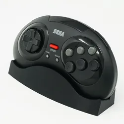 Retro-Bit Sega Genesis Mega Drive Wireless Gamepad Controller Display Stand