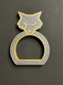 Rond de serviette "Bad Wolf"