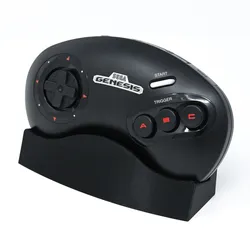 Sega Genesis Control Pad Nintendo Switch Online and Bluetooth Adapter Controller Stand