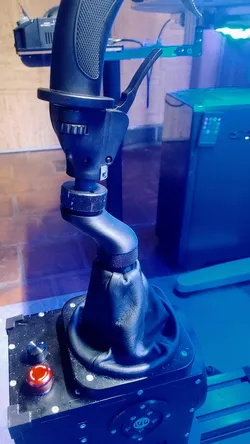 Short joystick extension for VPforce Rhino or thrustmaster compatible sticks
