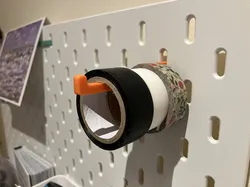 Simple skadis tape holder