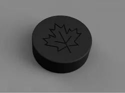 Soft Hockey Puck - TPU