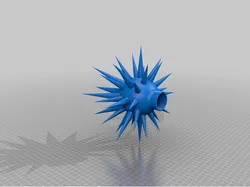 Spiky Xmas tree topper
