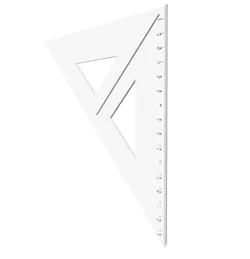 Triangle 90 degree ruler