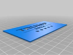 Trump 2024 Stencil