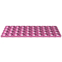 مجاني Test Models STL تنزيل - 18650 4x10 40 cele battery holder PowerWall - Mr.Aprlia