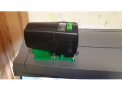 Automatic fish feeder mount