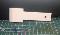 Basic Bedscraper with mounting hole