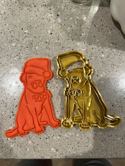 Christmas Labrador Cookie Cutter