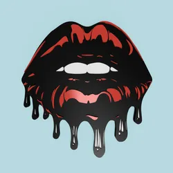 Dirty Lips Decoration