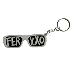 Feid Ferxxo Glasses Keychain