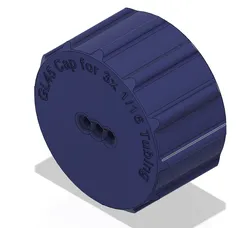 GL45 Screw Cap for 3x 1/16" Tubing