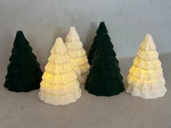 LowPoly Christmas Tree Light Decoration