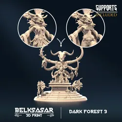 Other STL indir - Bos jagers naakt en normaal - Belksasar 3DPrint