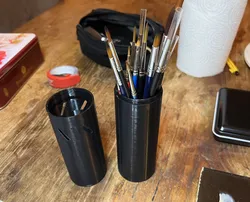 paint brush carry tube