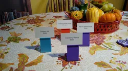 Pot luck label holder