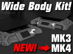 Prusa MK3 MK4 Body Kit | The Bulletproof Wide Body | MK3 MK3.5 MK3.9 MK4 MK4S