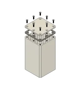 Tools & Spare Parts STL تنزيل - صندوق 60 × 60 × 110 مم - XP3Design