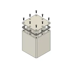 Tools & Spare Parts STL تنزيل - صندوق 75 × 75 × 75 × 90 مم - XP3Design