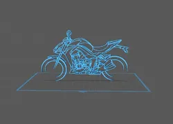 Board Games & Card Games STL Download - Kawasaki - Z1000by PAWU STL Studio