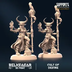 Characters & Creatures STL indir - Zondefluisteraar Een naakt en normaal - Belksasar 3DPrint