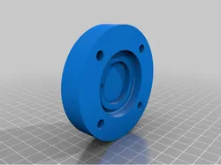 Corvair blower fan bearing grease tool