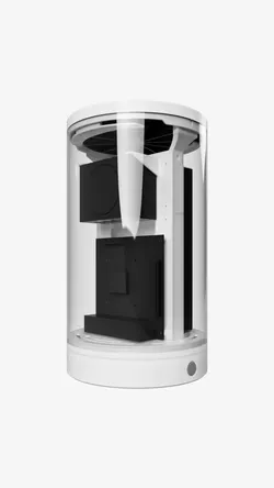 ESS1 - 3d printed cylindrical Mini ITX case