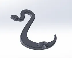 gratuită de Home Appliance Accessories STL Descărcare - Suport pentru aparatul de ras de duș Viper Snake - Diastrom