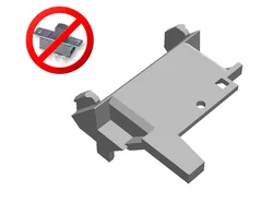 Lower Interior no switch hole - RC Forklift ProfessorBoots