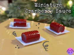 Miniature Cranberry Sauce