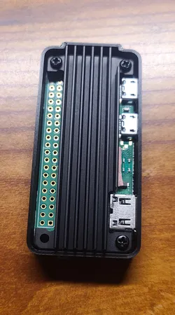 Modified - Raspberry Pi Zero 2 W case (cooler/heat sink compatible)
