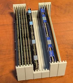 Modular DIMM / SO-DIMM RAM Tray that is stackable