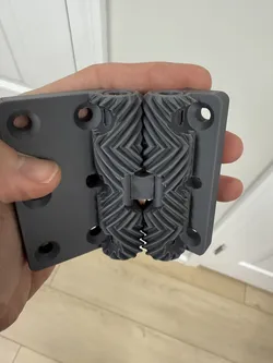 Print in Place Geared Hinge - Countersunk Holes