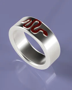 Ring with Snake