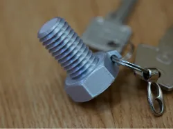 Secret box keychain
