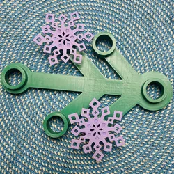 Snowflake for Giant LEGO Wreath (Christmas)