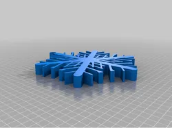 Snowflake ornament