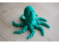 The Rocktopus with smoother neck and hollow head