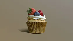 Berries Cupcake