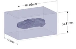 C8 Corvette Sports Car - Extract Volume and create mesh for Computational Fluid Dynamics (CFD) analysis for C8 Corvette Sports Car (Enclosure - External Flow)