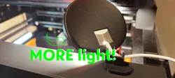 extra light for bambu p1 (bambu led lamp kit 001)