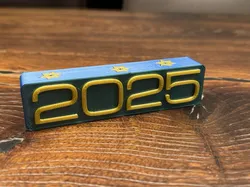 Happy New Year / New Year's Eve / Silvester table sign, decoration