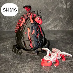 Lava dragon + 3MF included