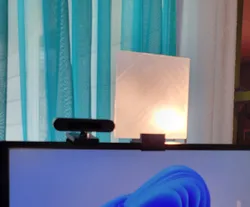 Light Diffusor for Webcam